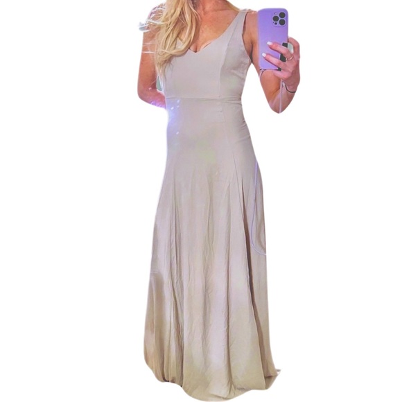 Show Me Your MuMu Dresses & Skirts - SHOW ME YOUR MUMU Jenn Maxi Dress in Show‎ Me The Ring Crisp SASH NOT INCLUDED